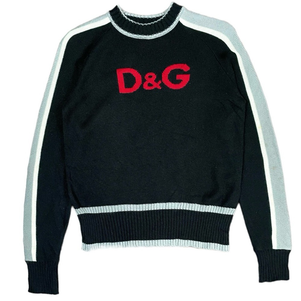 Dolce & Gabbana Iconic Retro Vintage 90s Spellout Sweater